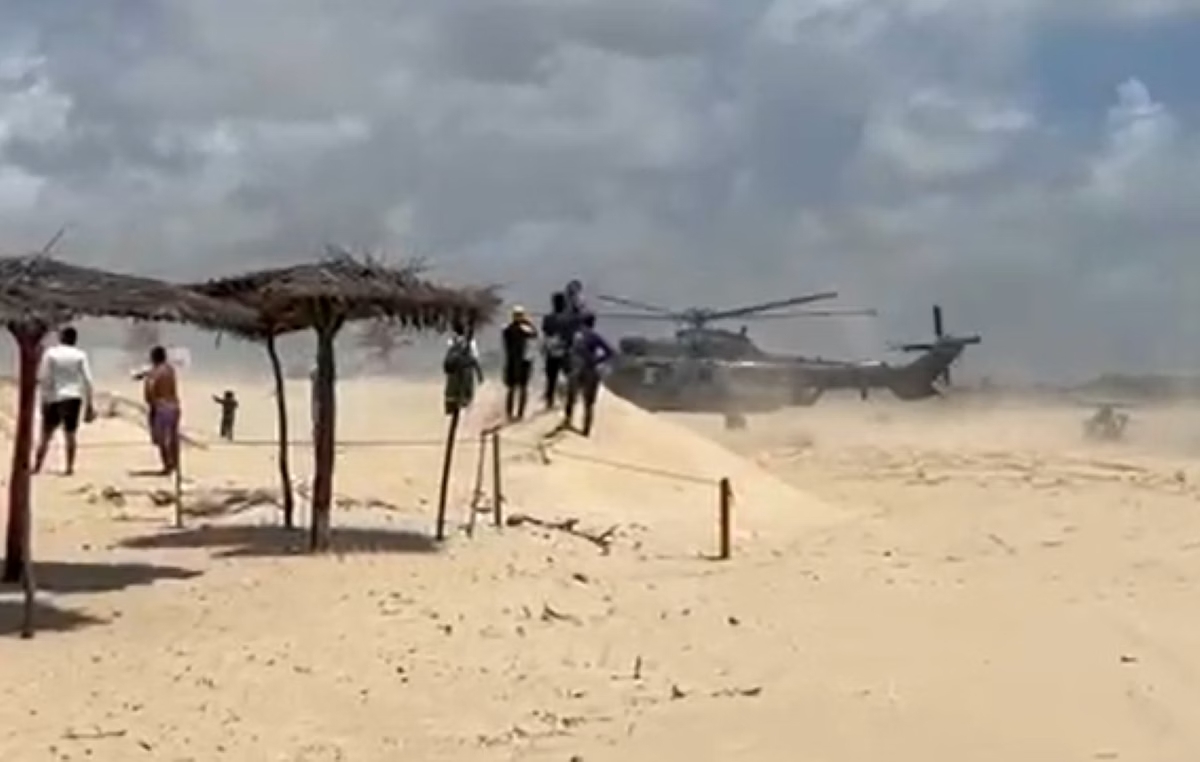 helicoptero-da-forca-aerea-faz-pouso-de-emergencia-em-praia-do-rio-grande-do-norte