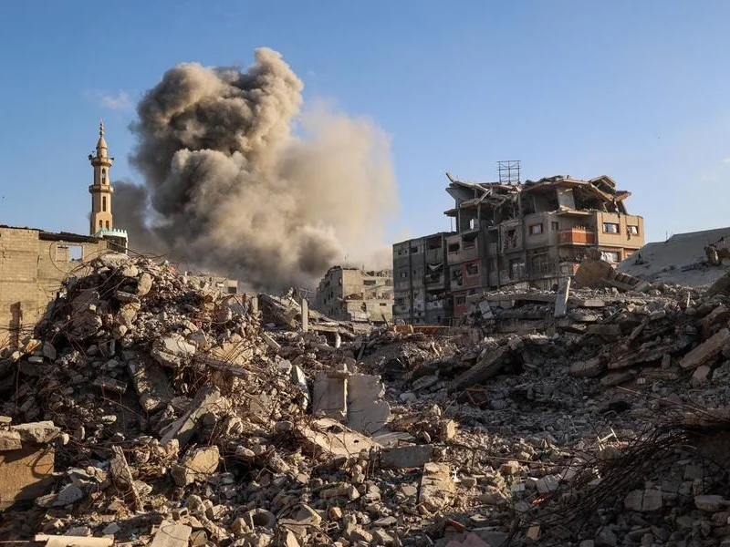 israel-ataca-alvos-do-hamas-em-gaza-e-o-acusa-de-violar-a-tregua