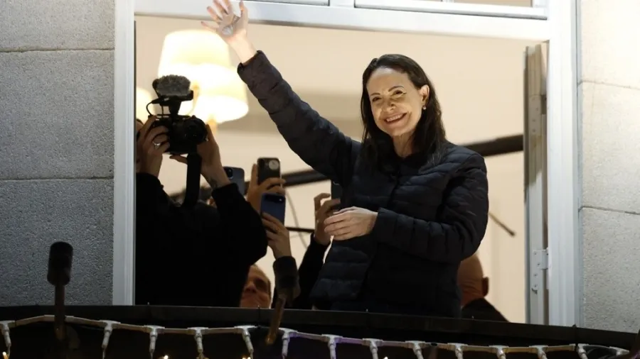 maria-corina-deixa-oslo,-mas-equipe-de-nobel-da-paz-venezuelana-nao-revela-novo-destino