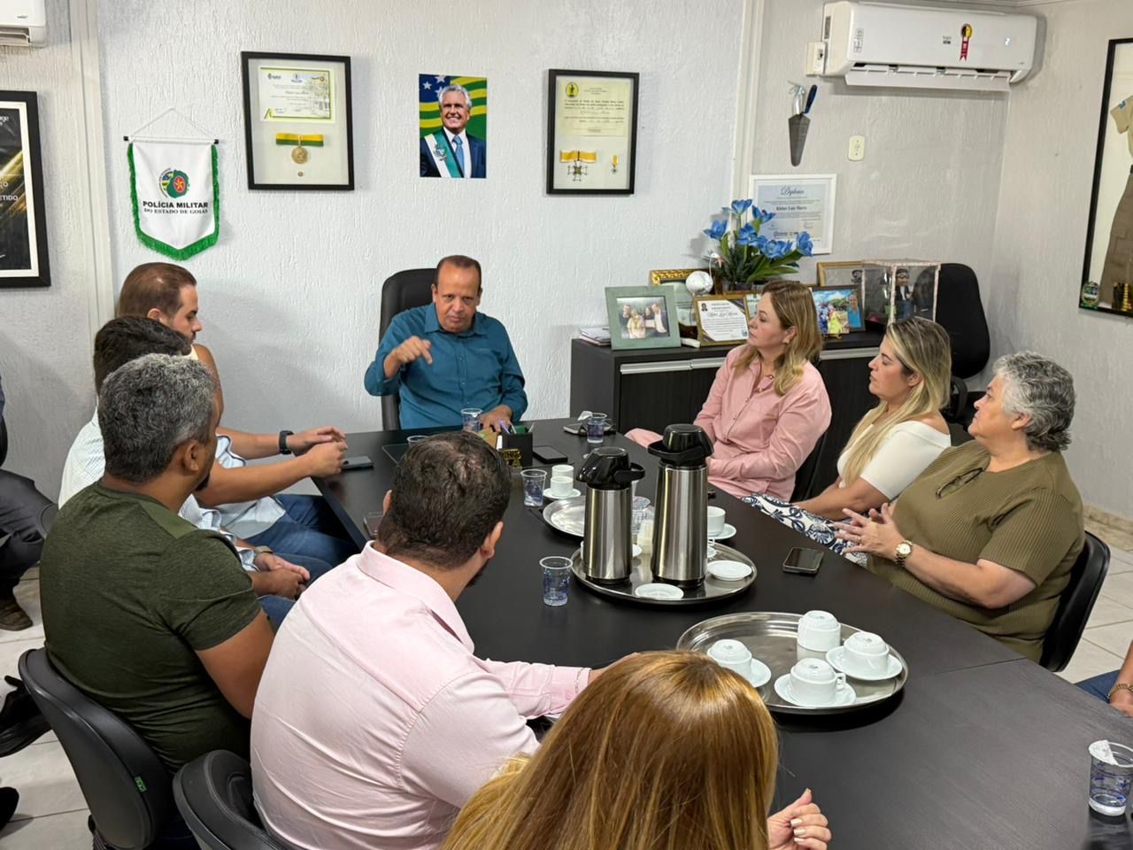 kleber-marra-reune-secretariado-para-alinhar-planejamento-em-caldas-novas