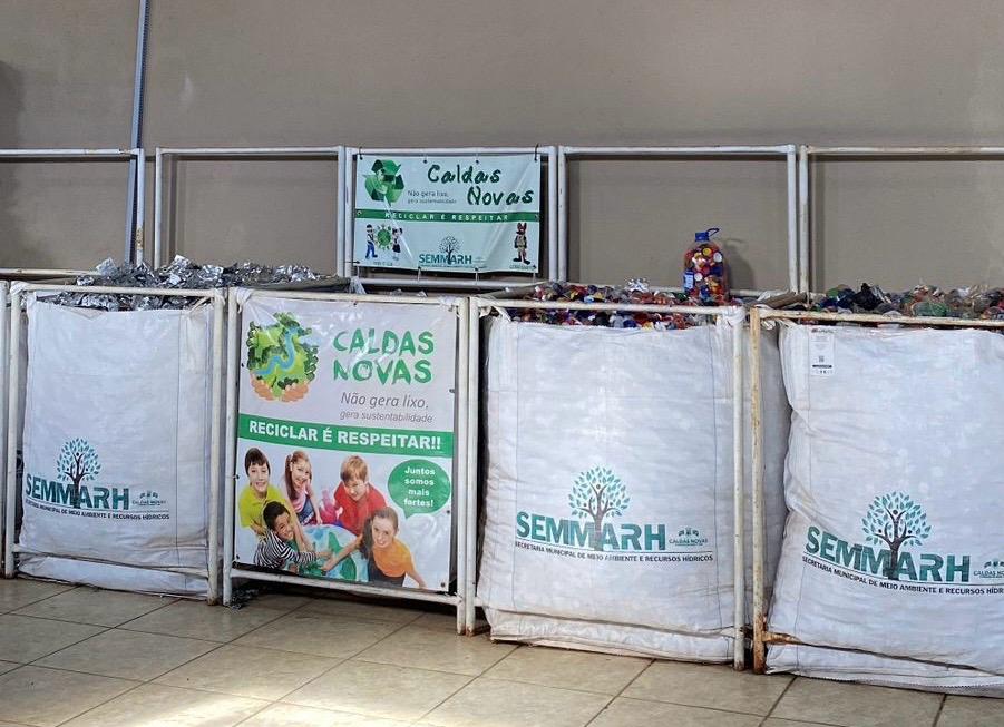 caldas-novas-mantem-ecoponto-para-descarte-de-residuos-e-reciclaveis
