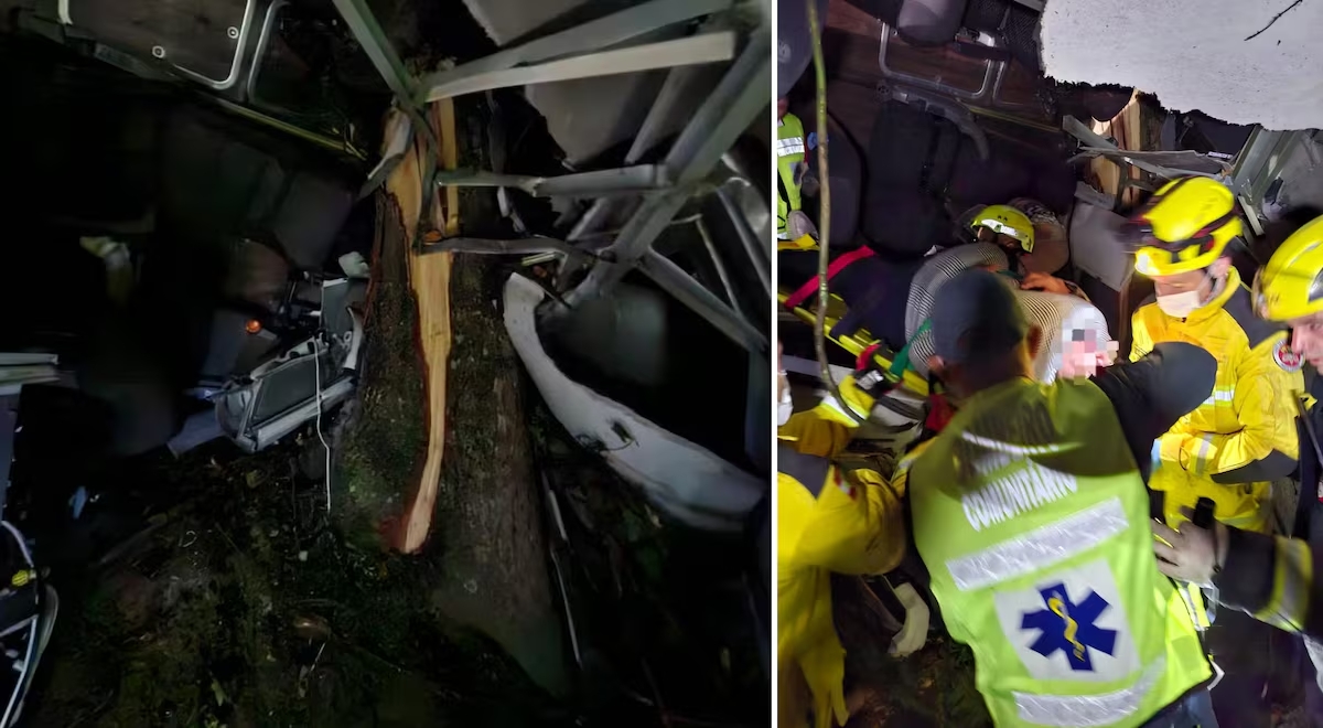 em-santa-catarina,-tres-pessoas-morrem-e-13-ficam-feridas-apos-onibus-cair-em-ribanceira