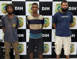 Trio é preso por matar e jogar corpo de mulher em lote baldio