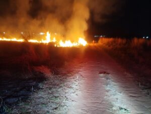 Bombeiros combatem incêndios em Caldas Novas e evitam perdas em Jataí