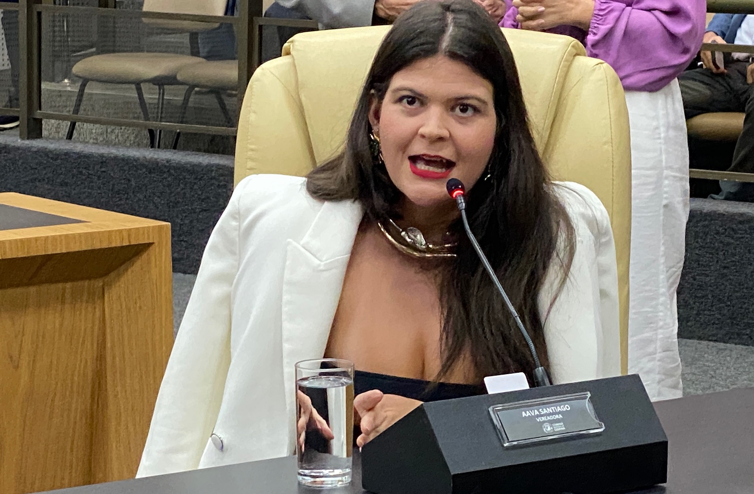 com-123-mil-votos,-aava-santiago-fica-sem-vaga-na-camara-federal